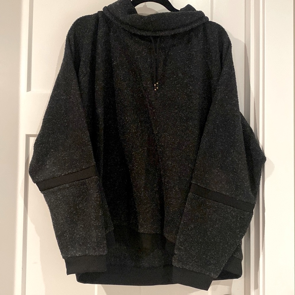 Nike thermal fleece cowl neck sweater